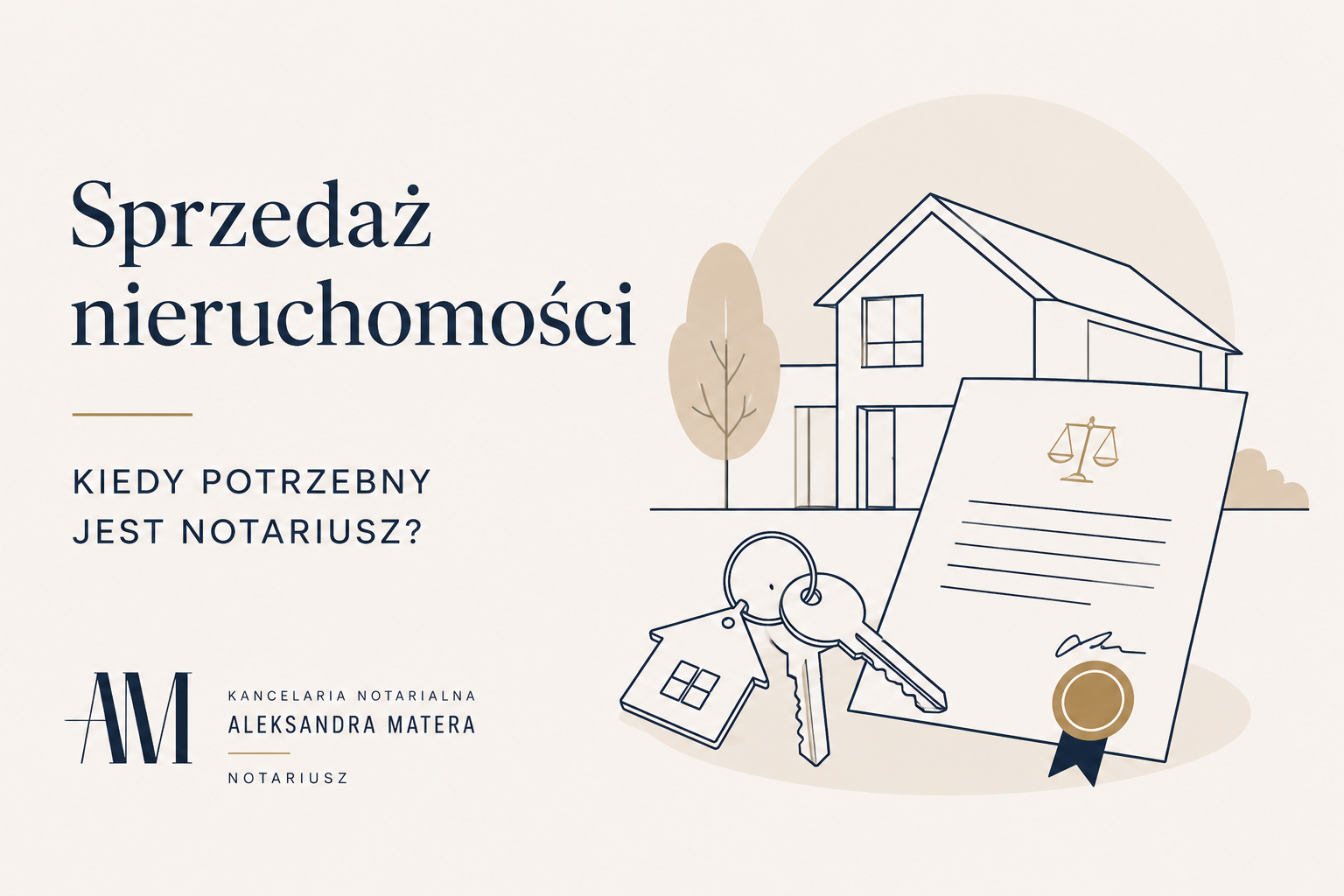 Sprzedaż nieruchomości w Warszawie – kiedy potrzebny jest notariusz?